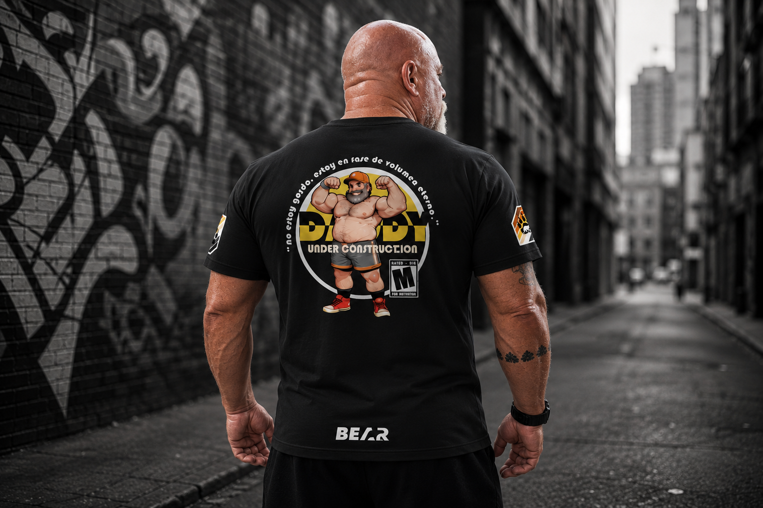 Daddy Under Construction — Polera Brave Districts